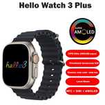 Hello watch ultra 3(uzumda 500 ming som) yagona AMOLED ekranli Iwatch