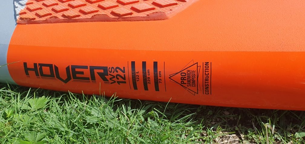 Placă windfoil Naish Hover 122L + Foil Thrust windsurfing wing surf