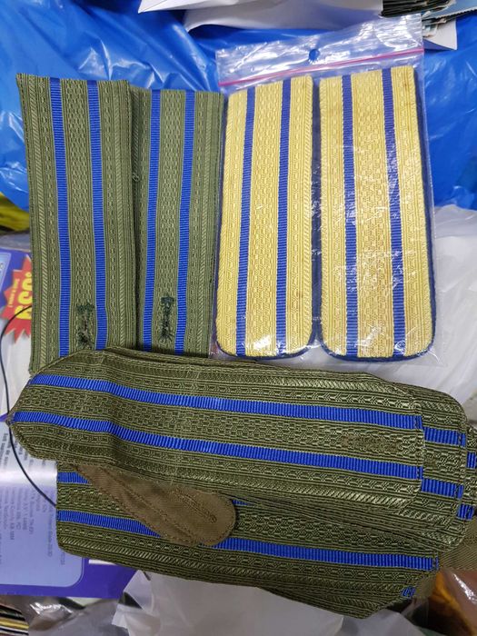 Uniforma General Armata Romania Epoleti Securitate Petlite Semne Arma