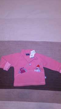 Pulover 92-98 cm, fleece/polar gros,Pulcino kids, Germania -NOU