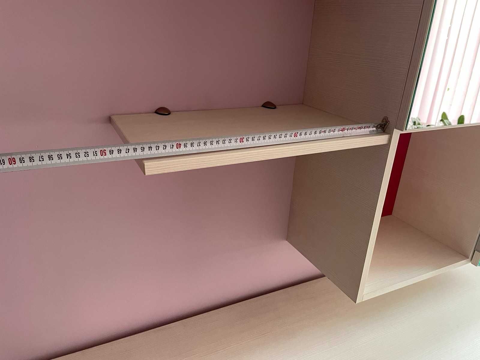 Дизайнерска функционална тоалетка за гримиране,бюро,скрин,етажерка