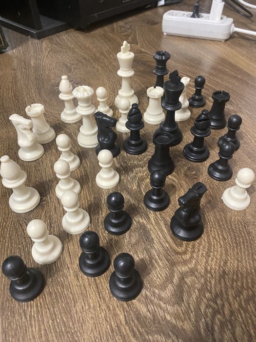 Set piese Sah din plastic Premium