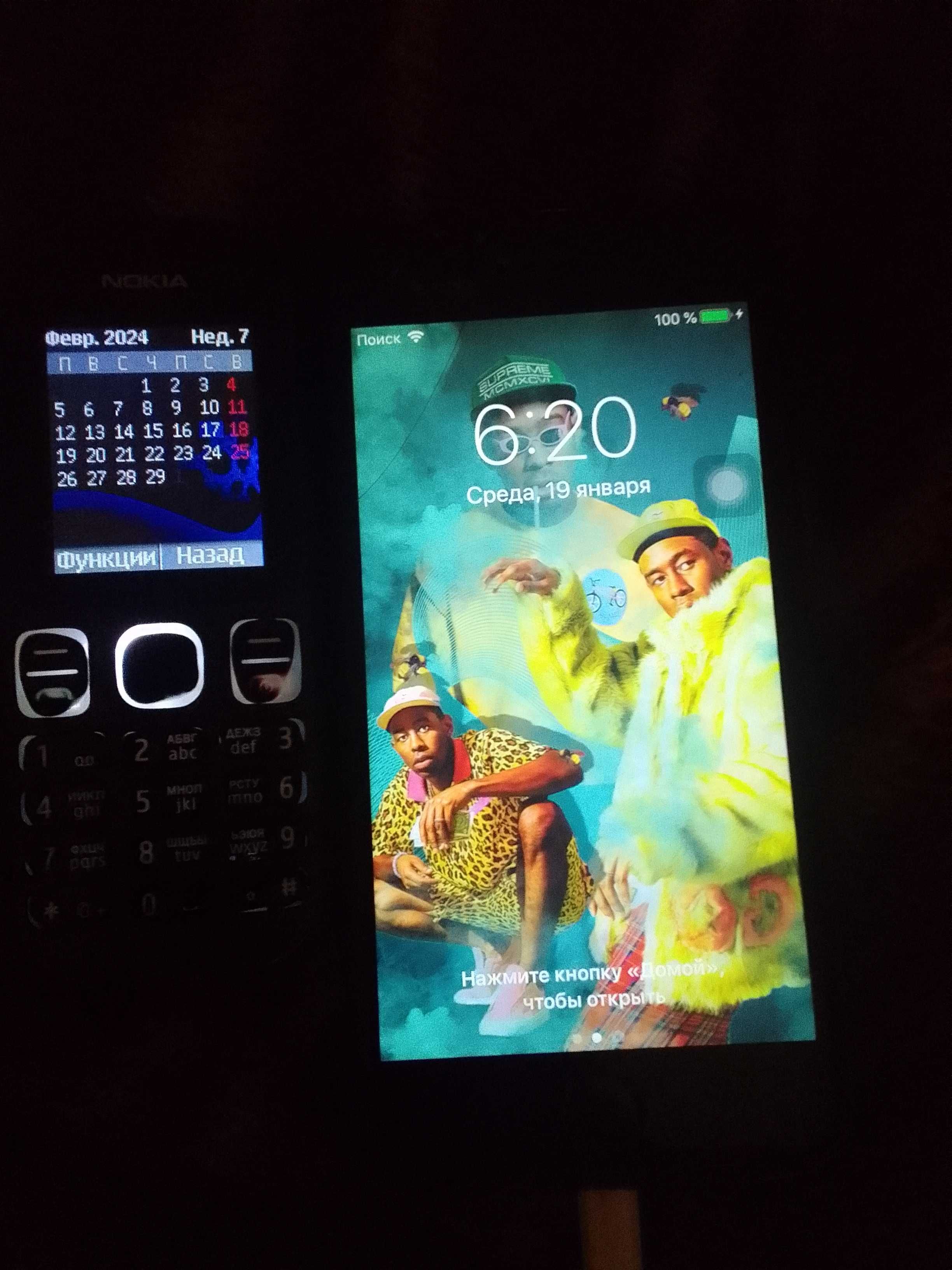 Айфон Iphone 6 и смартфон Samsung Galaxy A7 (2017) на запчасти