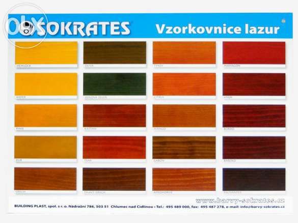 Лакове и Боя на водна основа Сократес