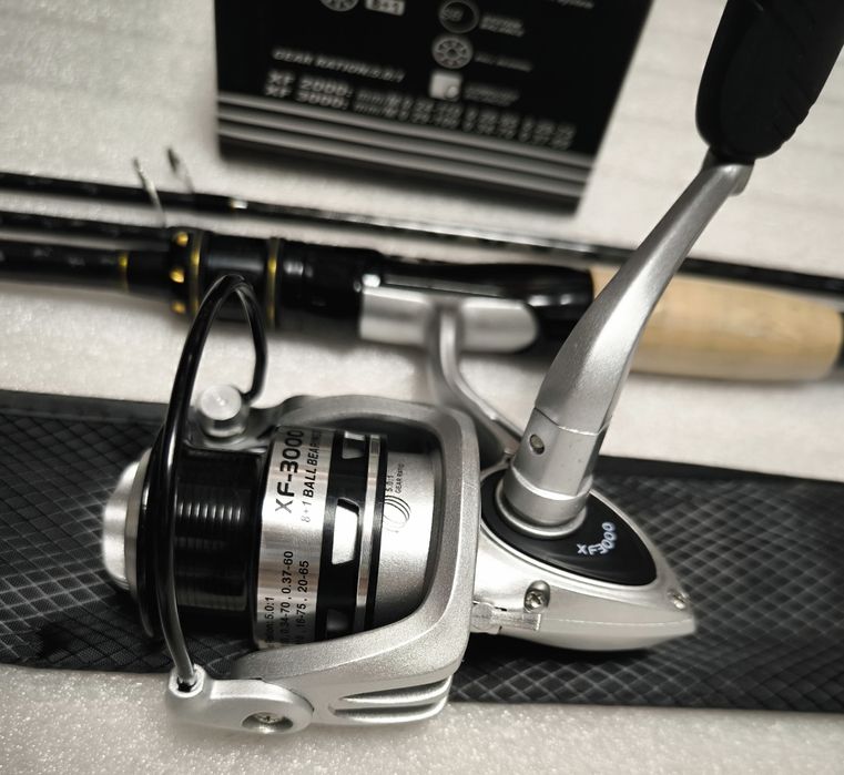 Lanseta Spining Strategist Fast Spin 2.40 + Mulineta FL XF 3000
