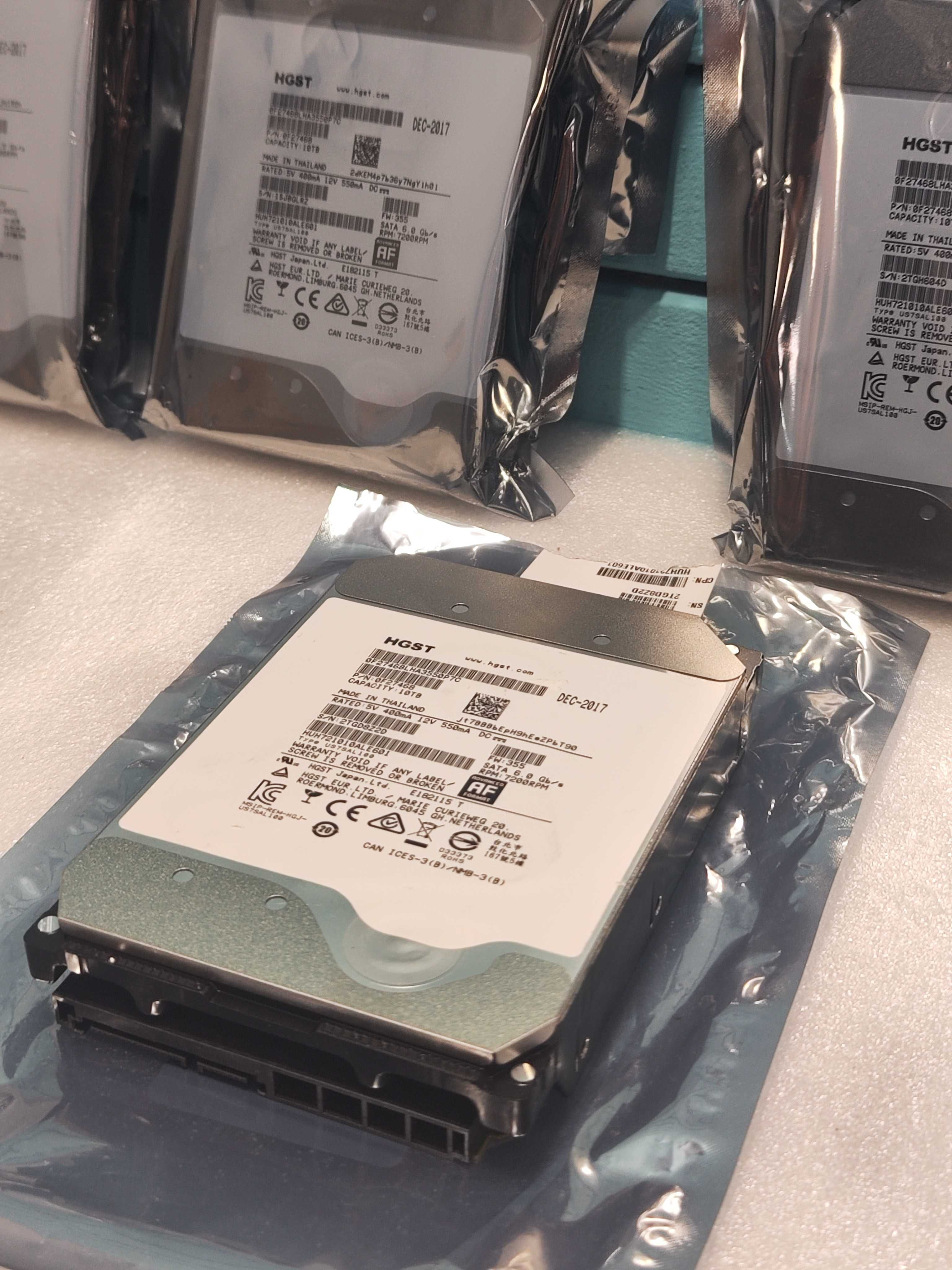 HGST HDD 3.5 10TB - Твърди дискове / Хард диск за компютър / DVR - NVR