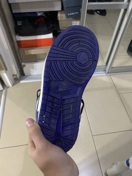 jordan 1 low mov albastru