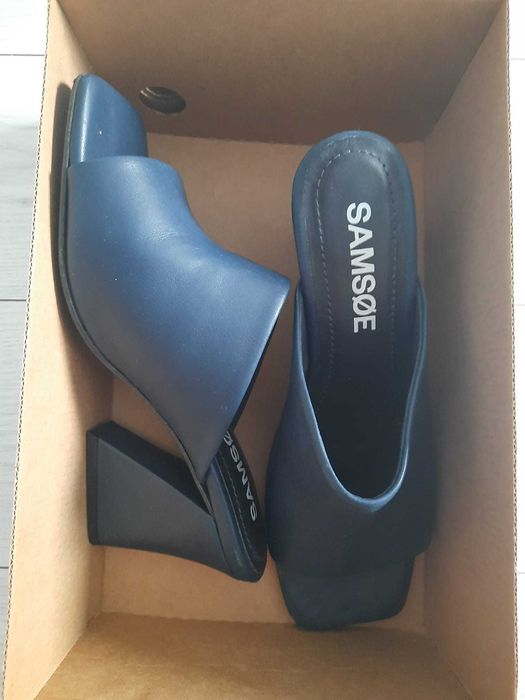 Saboti piele naturala Samsoe Samsoe