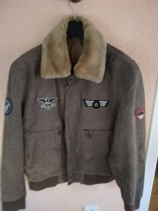 Geacă Aviator piele naturala Xl La Frog bărbați