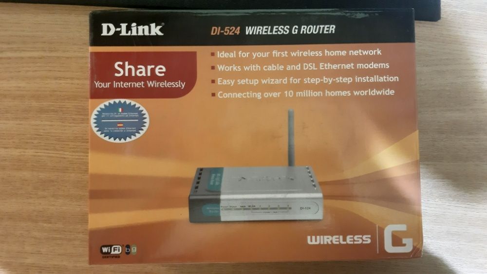 Router wireless D-Link DI-524