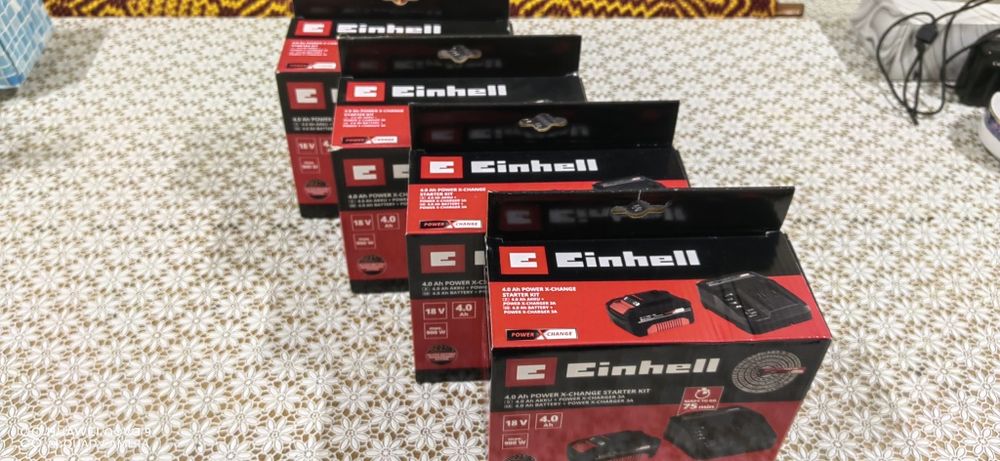 Chit acumulator și încărcător einhell