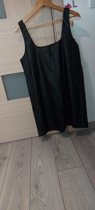 Rochie Salopeta piele Zara