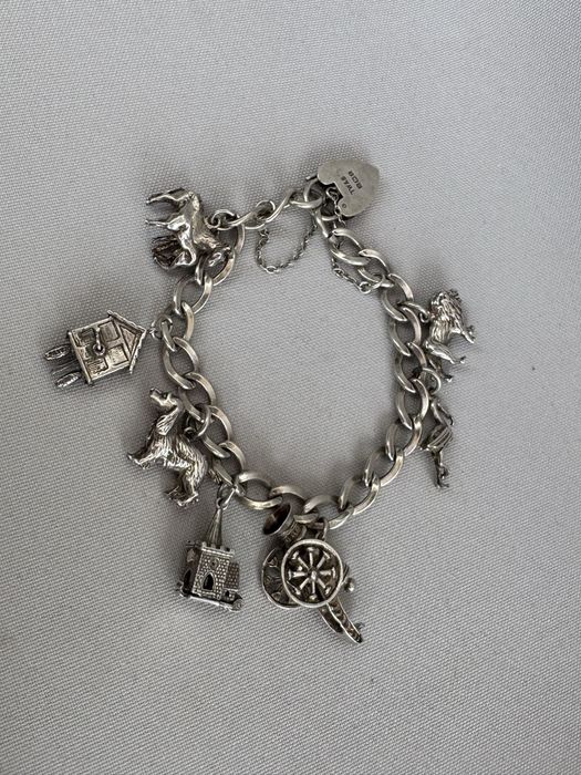 Bratara englezeasca din argint