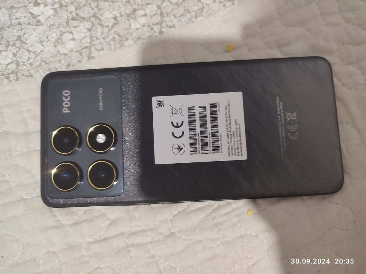 Poco f 6 pro 512/12