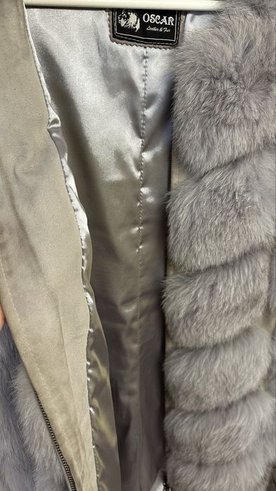 Vestă blană naturală vulpe