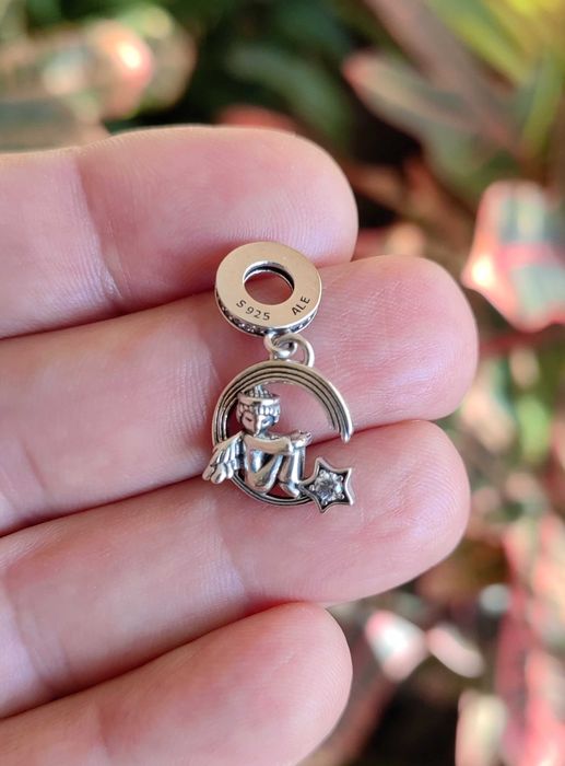 Сребърен медальон Pandora "Небесен ангел", Пандора талисман