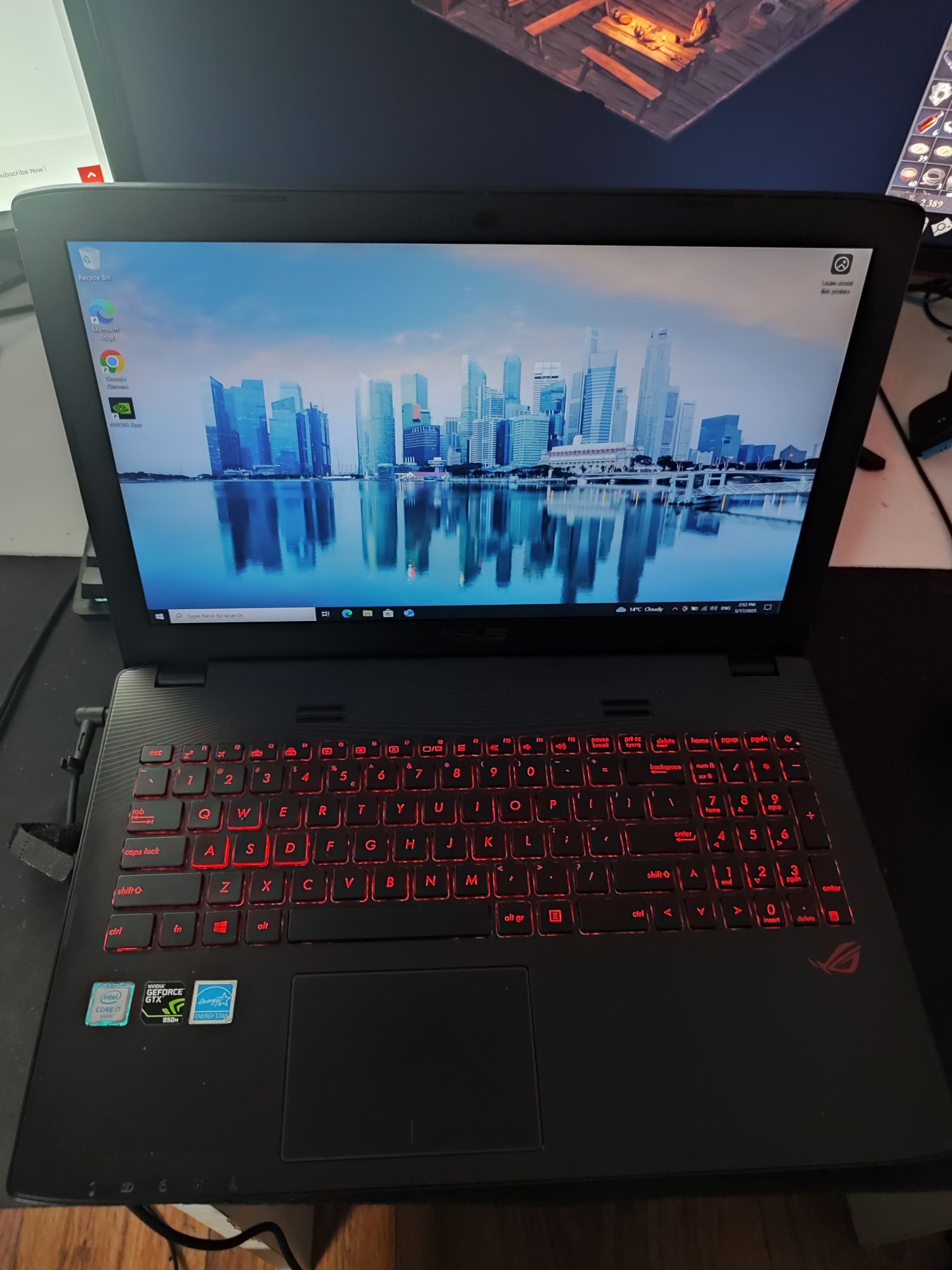Vand laptop gaming Asus ROG GL552V