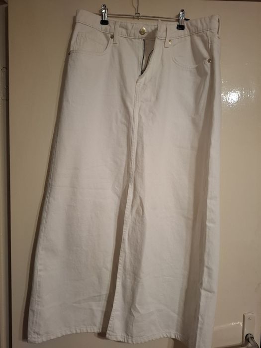 Fusta denim H&M mărimea M-L