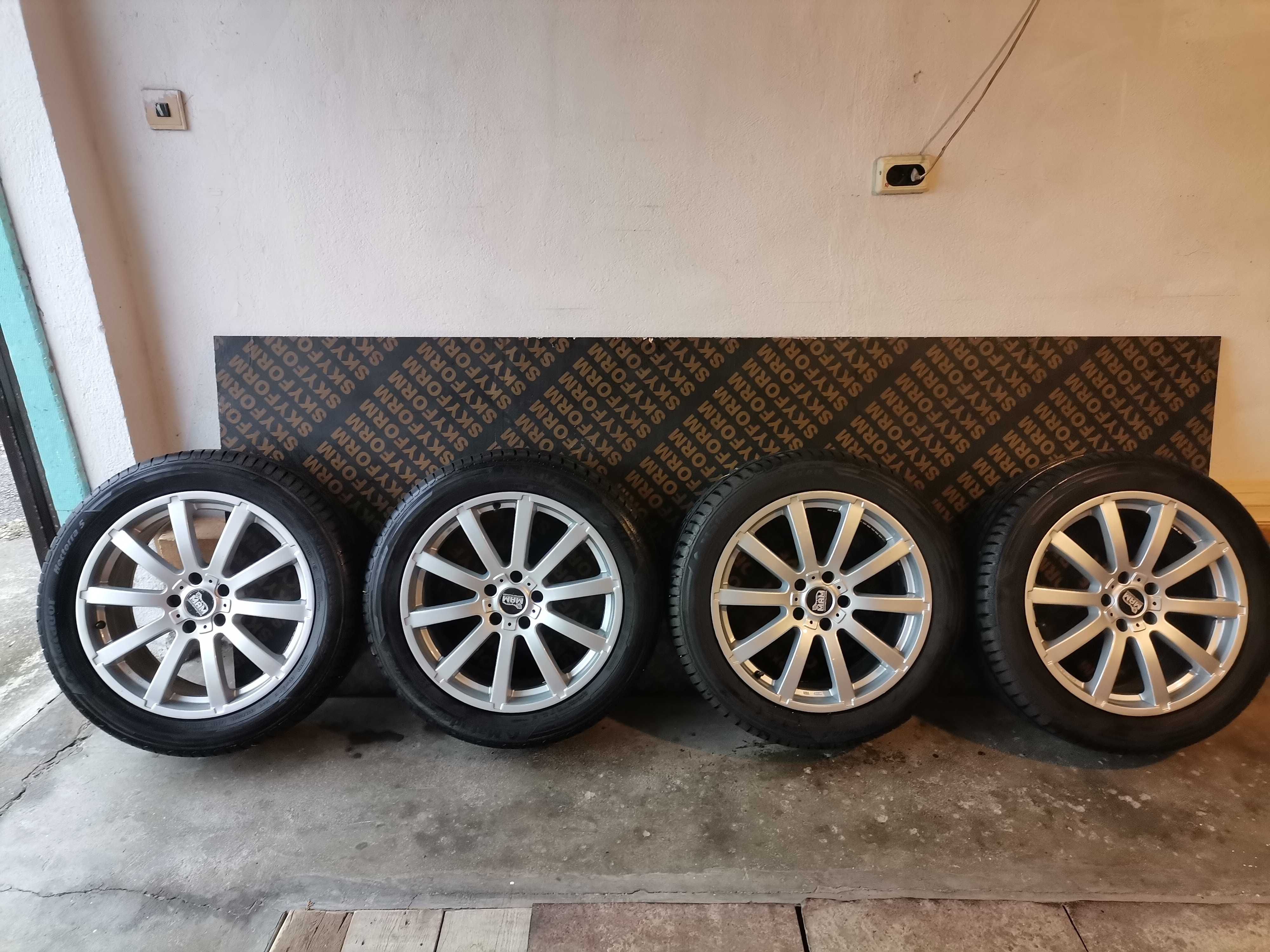 Джанти МАМ 18ки с летни гуми за Мерцедес  255/45/18