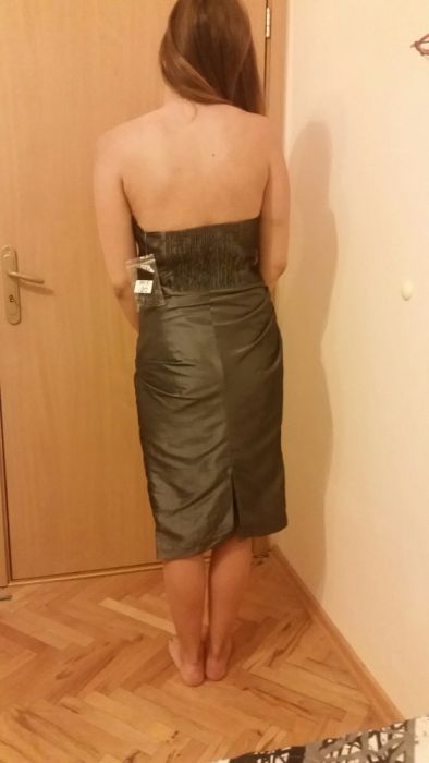 Нова рокля с гол гръб с етикет на George UK 10 / EU 38