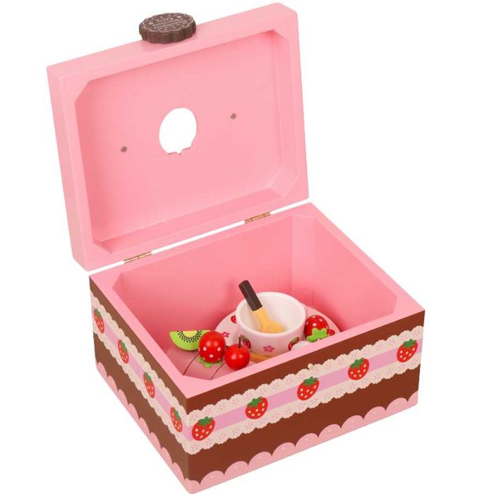 Игрален комплект - дървен сладкарски сет за рязане