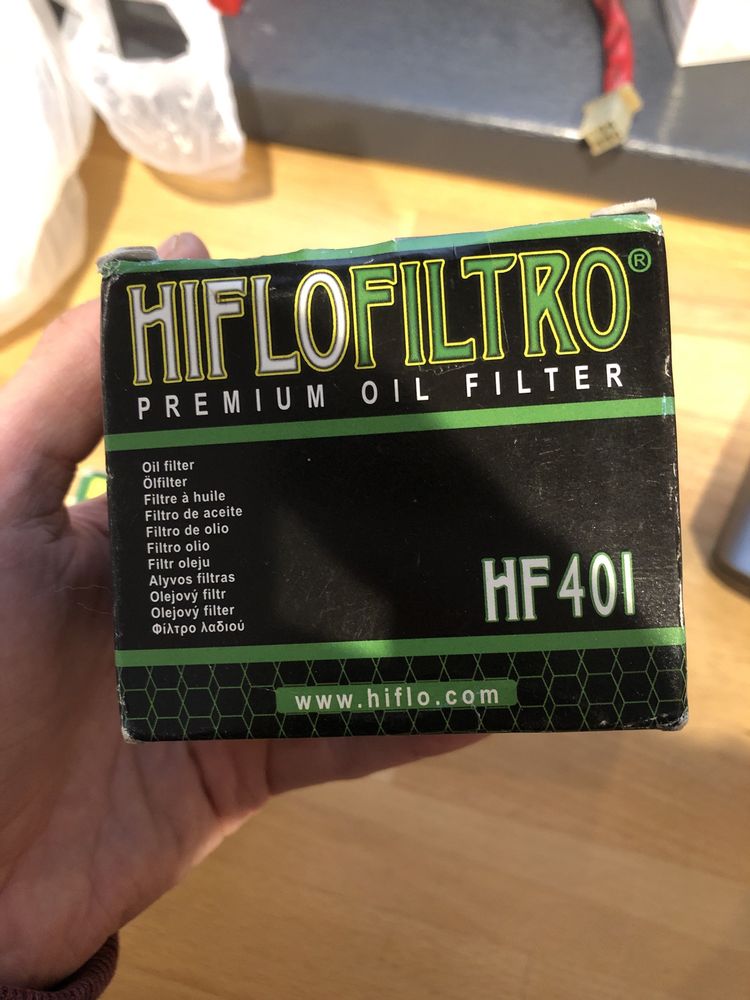 Filtre ulei mann MW64/1 si hilfofiltro HF401 honda kawasaki yamaha