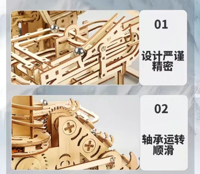 Деревянный конструктор, DIY 3D пазл, Stem