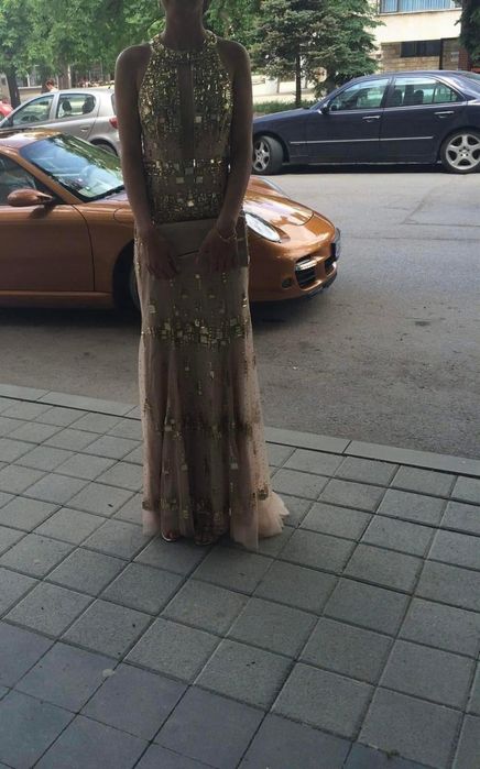 Рокля Sherri Hill русалка размер S