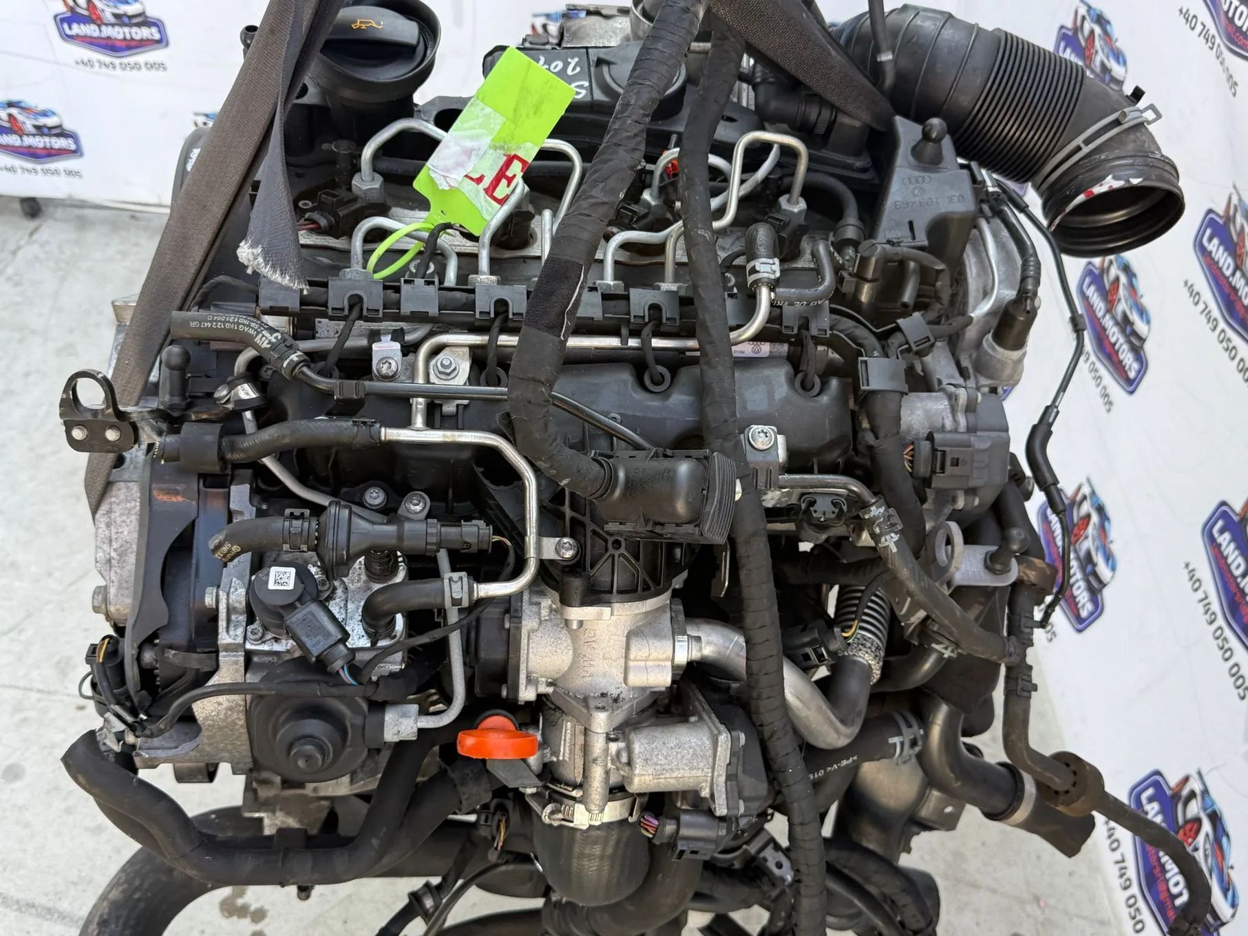 MOTOR COMPLET SKODA VW 2.0 TDI Diesel 170 hp / 125 kW 2009 - 2015 CBBB CFGB