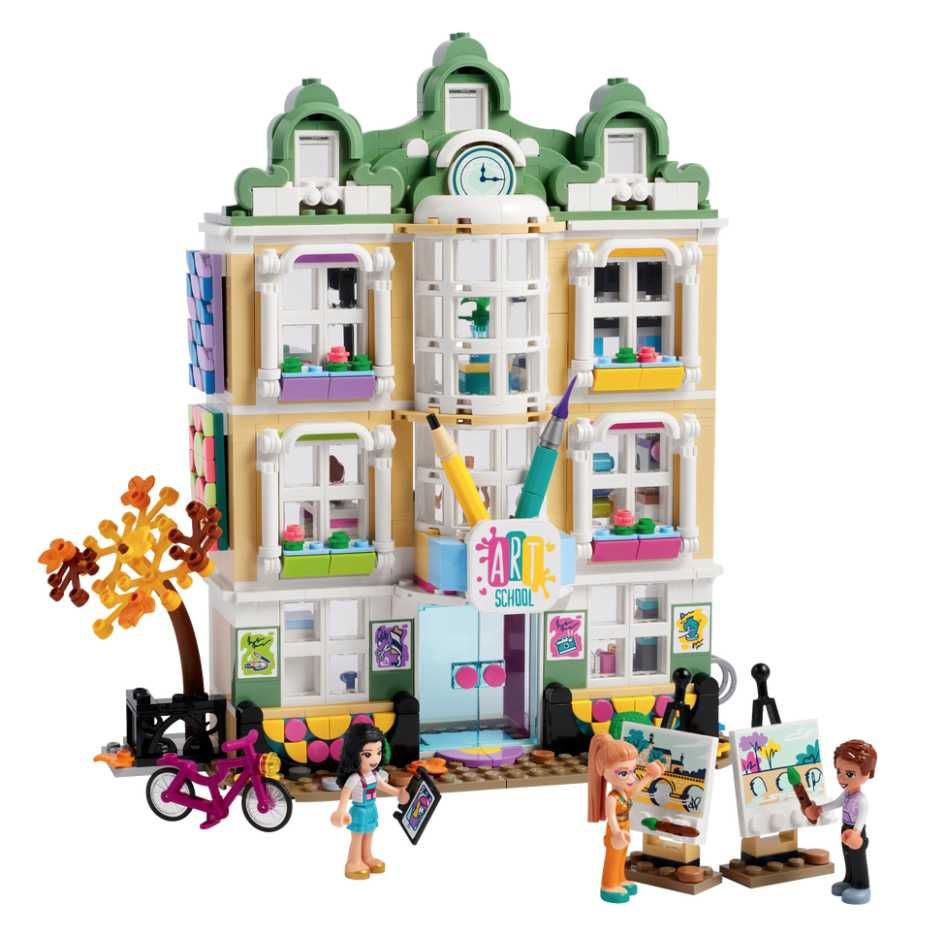 Lego friends  8+, Scoala de arte a Emei, 844 piese, fara cutie