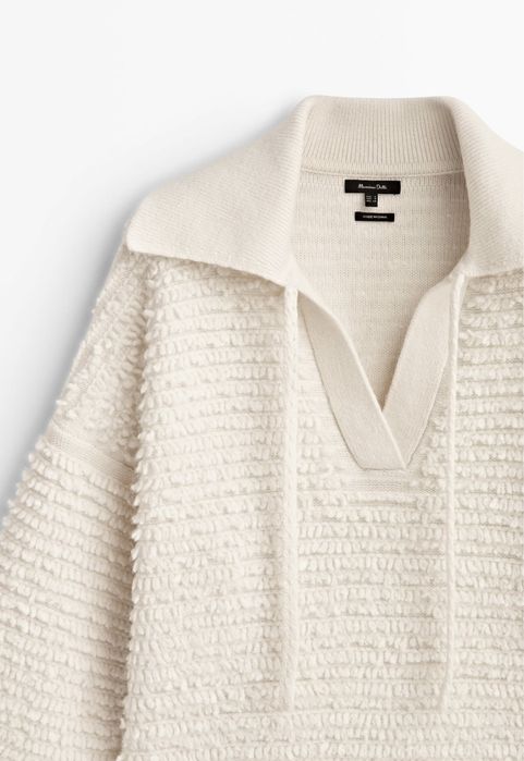 Pulover Massimo Dutti, bucle