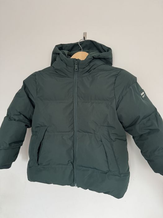 Дрехи за момче яке Zara, панталони, Елек, риза, 116 -128 рр