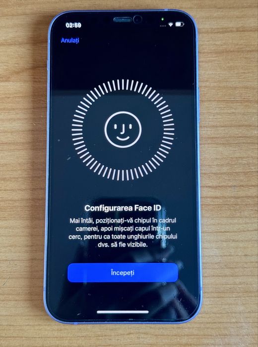 Iphone 12 128 gb purple impecabil