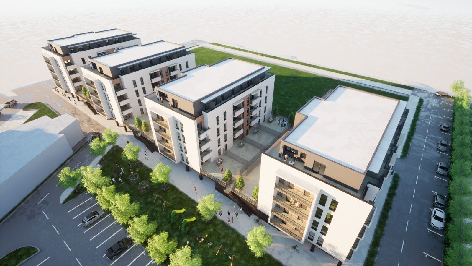 Penthouse 3 camere cu terasa, Centru Vechi, Complex Urban Residence