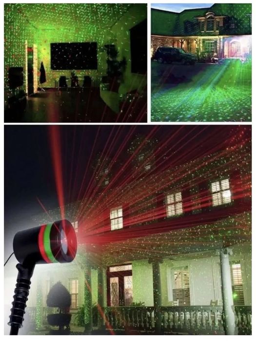 Проектор лазерный Звездный дождь