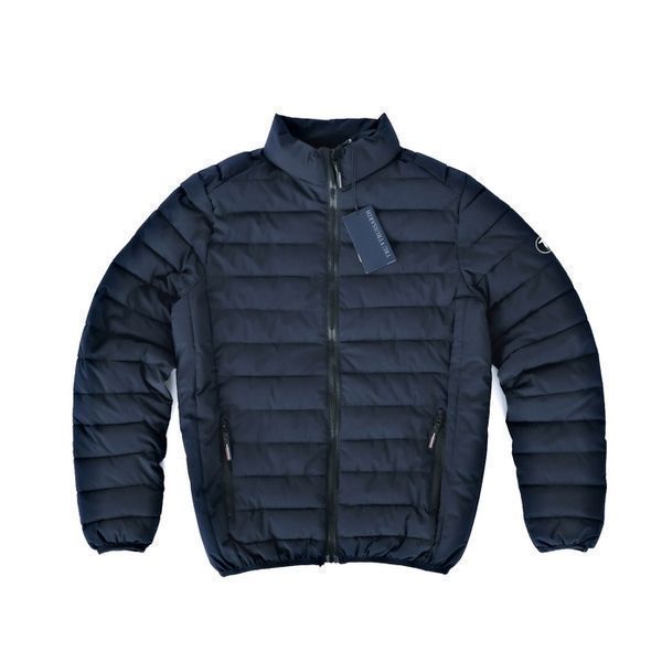ПРОМО TRUSSARDI-L и XL-Оригинално мъжко синьо пухено яке