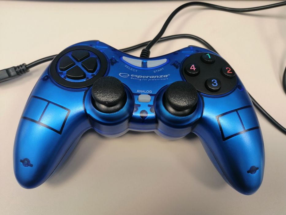 Controler esperanza gamepad cu vibrații pentru PC