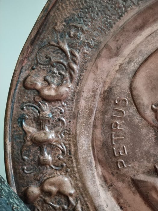 Decorațiune perete+casetă bijuterii veche