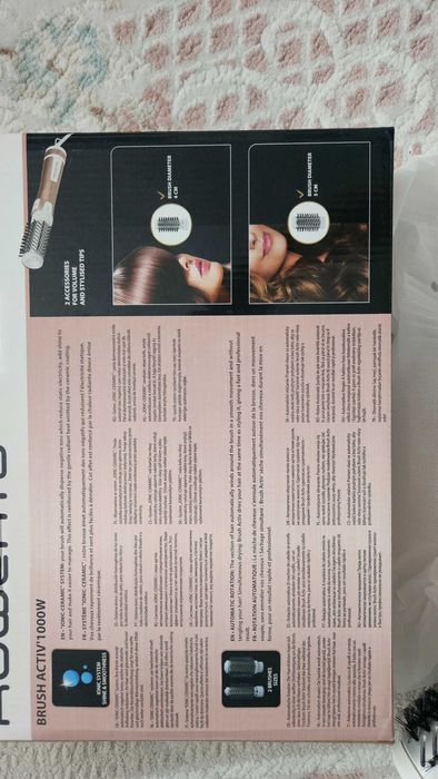 Vand perie rotativa Rowenta Brush Activ 1000W