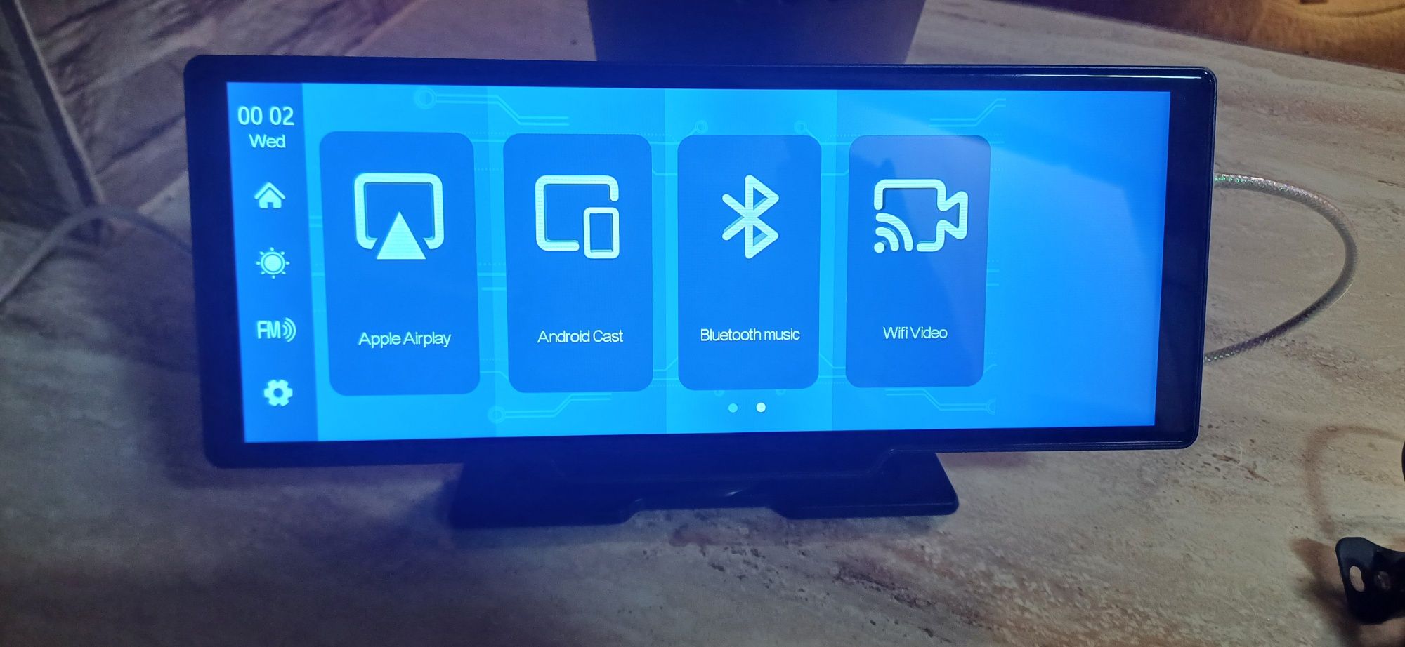 Преносима мултимедия  CarPlay/Android Auto + Допълнителна камера