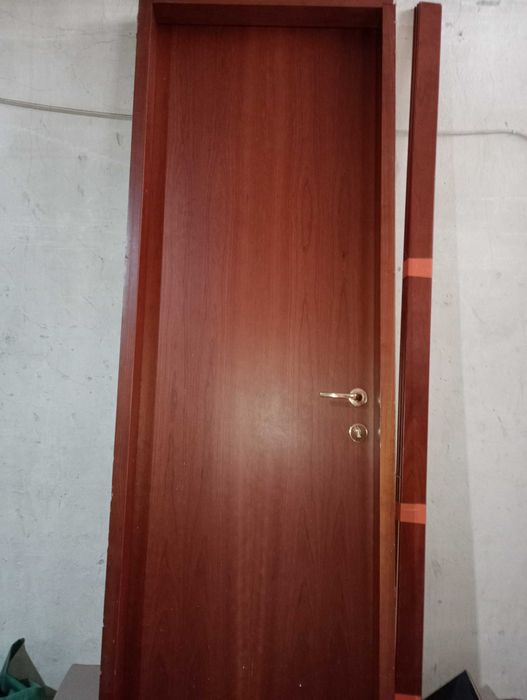 Uși de interior - furnir lemn de nuc - 215 x 90 cm - made în Italia