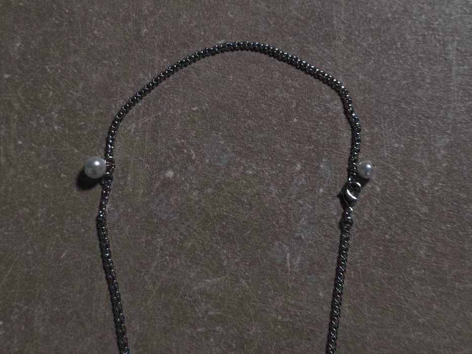 Сребърно колие Chanel