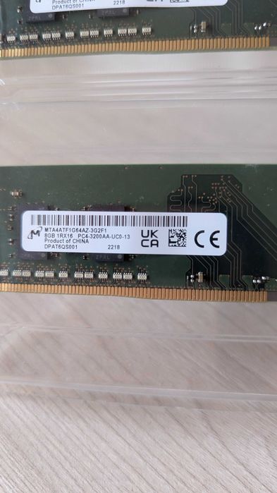 ОЗУ 16гб (2х8) DDR4 3200