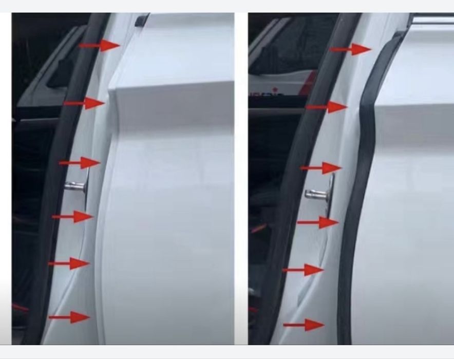 Резиновые накладки на двери