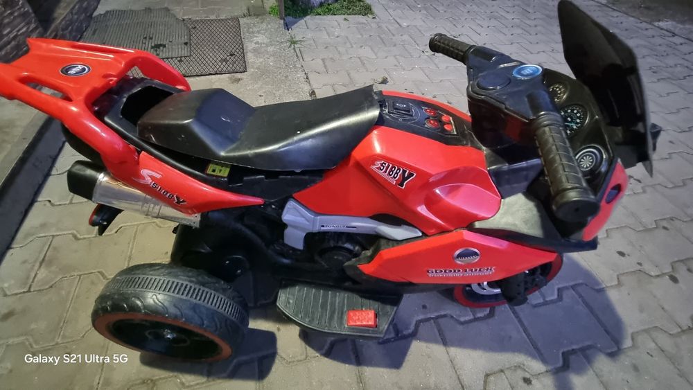 Tricicleta copii si motocicleta electrica