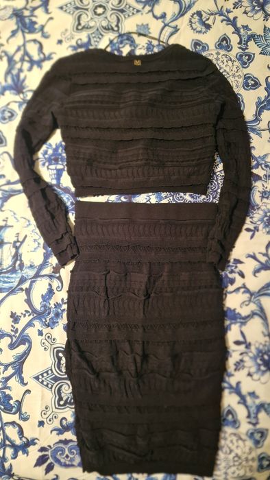 Оригинален комплект пола и блуза с копчета Guess Marciano размер М