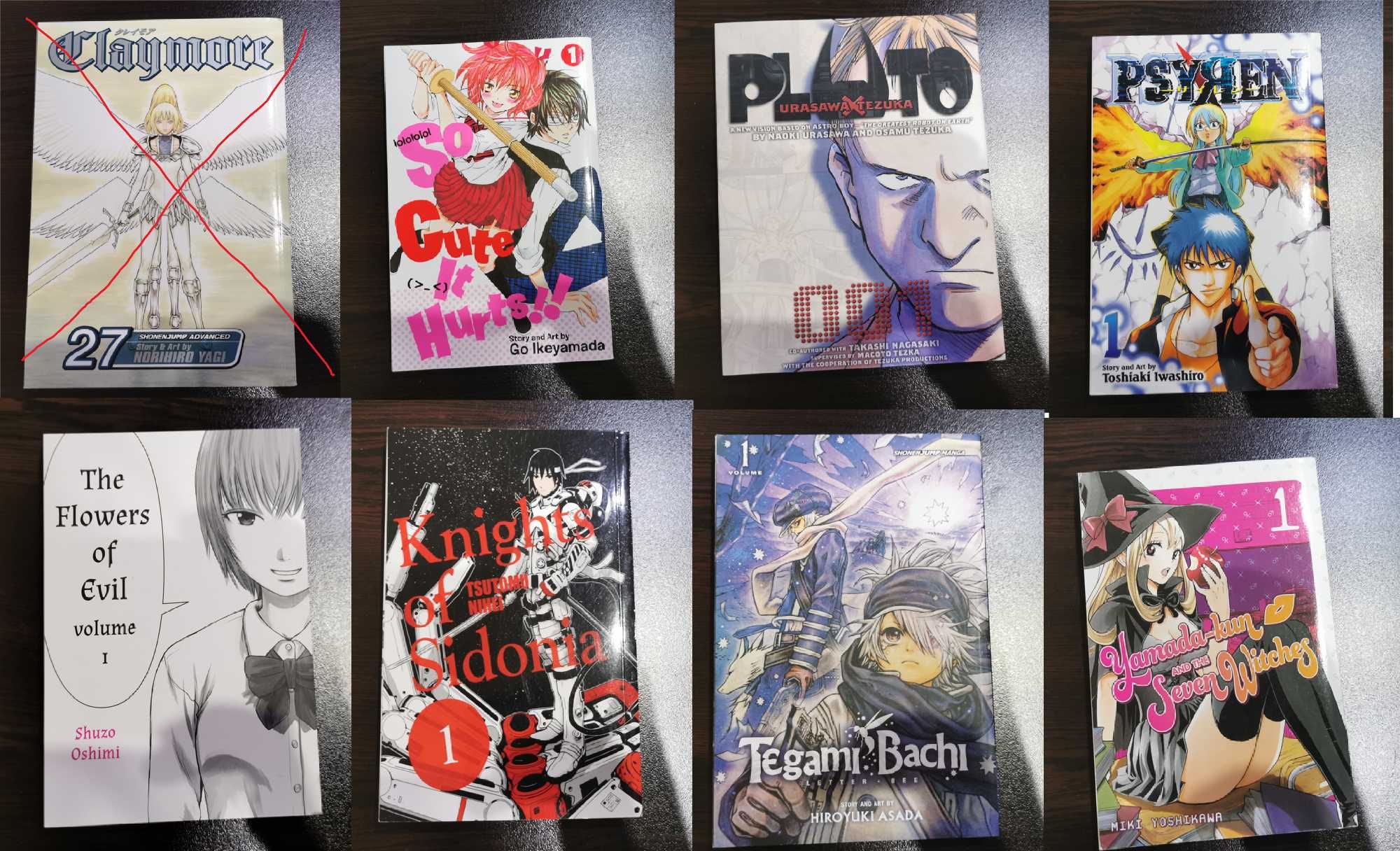 Manga diverse volume