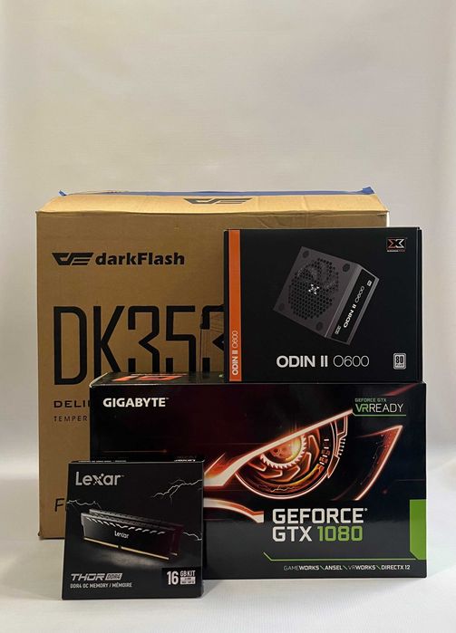 Геймърски компютър Intel Core i7 8700, GTX 1080 8GB, 16GB ram