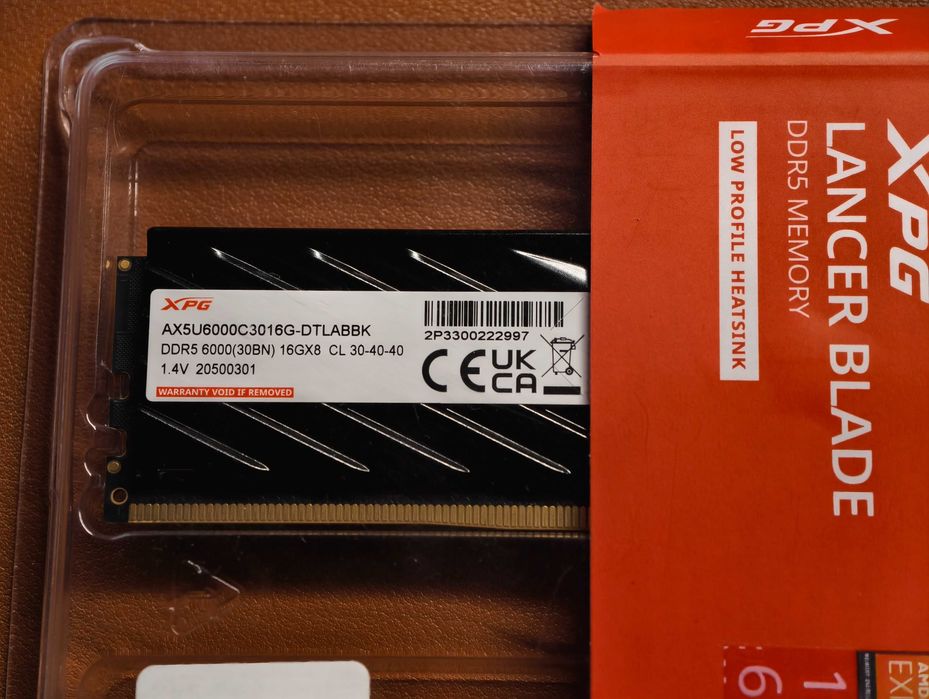 Оперативная память ADATA XPG Lancer Blade DDR5 (2x16GB) 6000MHz CL30