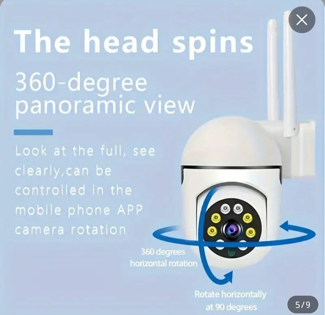 Camera Wifi 360°